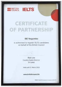 Institute of British Examinations Pvt. Ltd. | Award_3